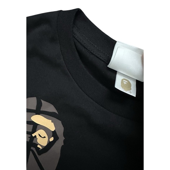 Bape A Bathing Ape Japan Tokyo Harajuku Black Shirt Size S - Picture 10 of 12
